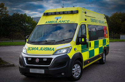 Catseye event ambulance ready for medical cover