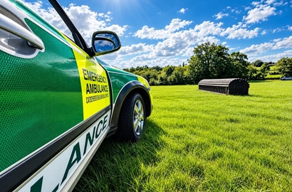 Catseye rapid response vehicle at an outdoor event
