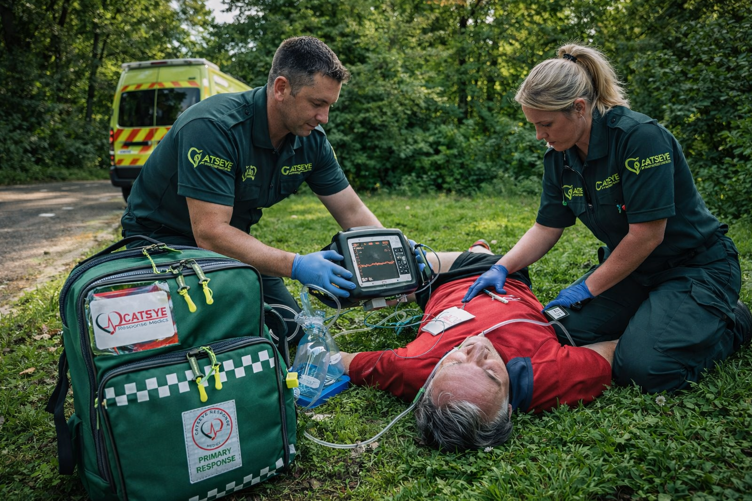 Example of incidents we attend EMT on Scene