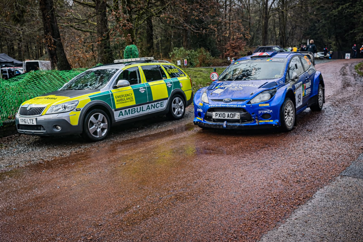 Mt020 and Msport Rally Car