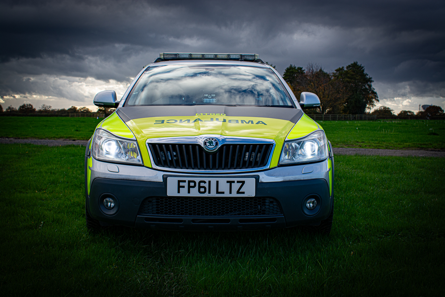 Qualified medical responders on duty